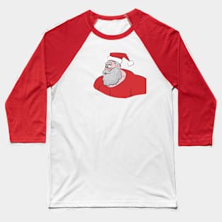 Fit Santa Baseball T-Shirt